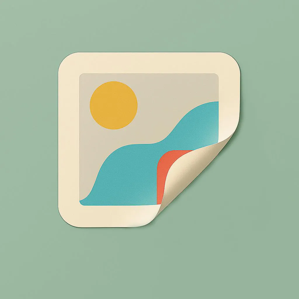 מדבקת ויניל